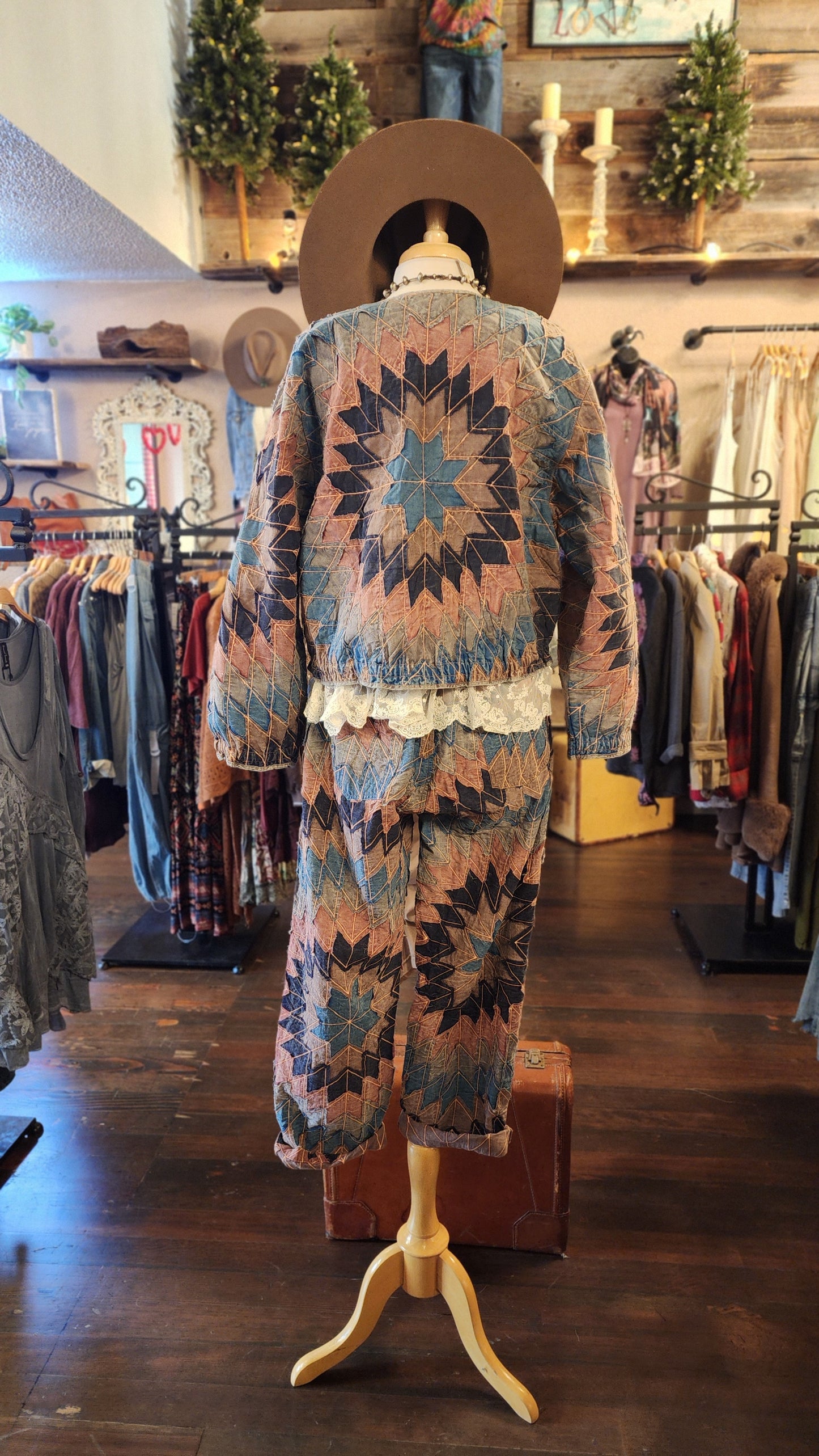 Paperlace Patchwork pants