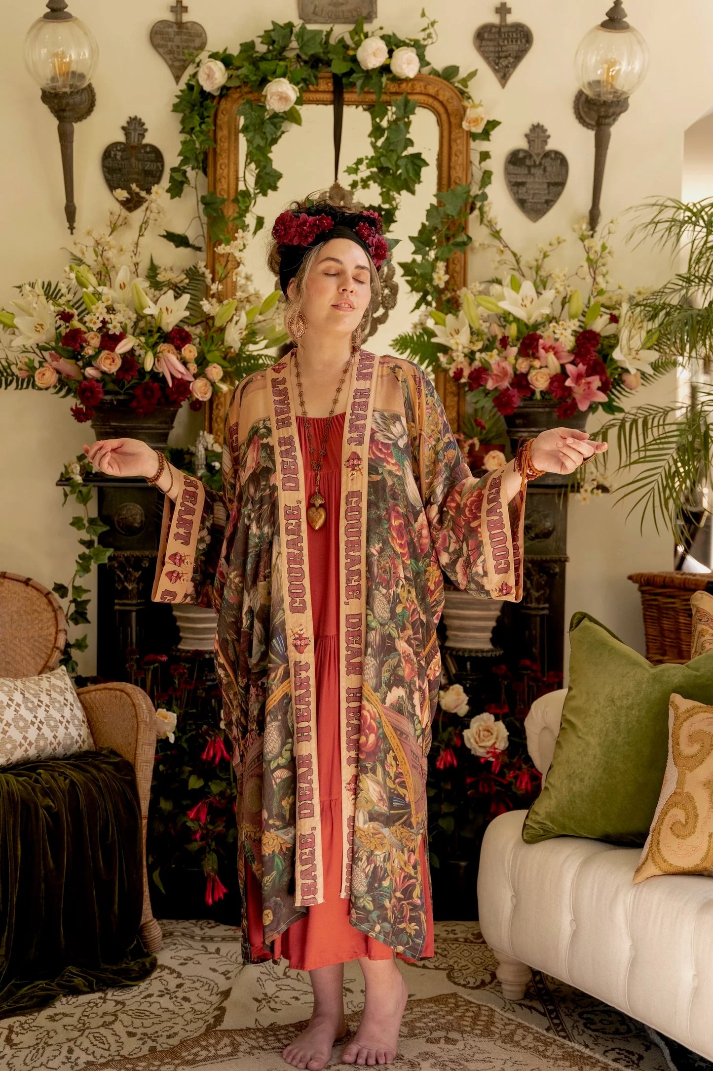Courage Dear Heart Opera Duster (Full Length) by Market of Stars