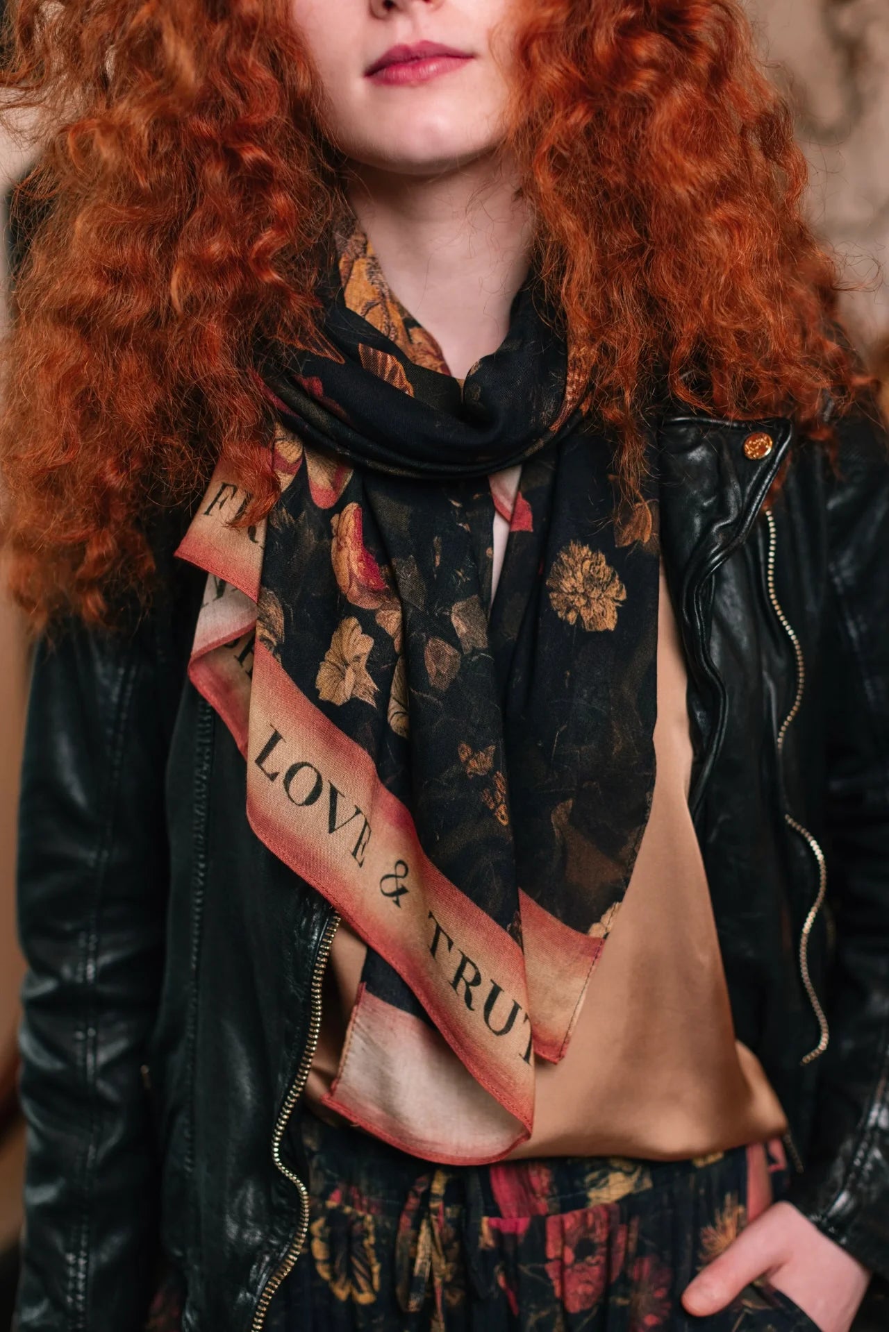 Heart of Gold Scarf by Market of Stars