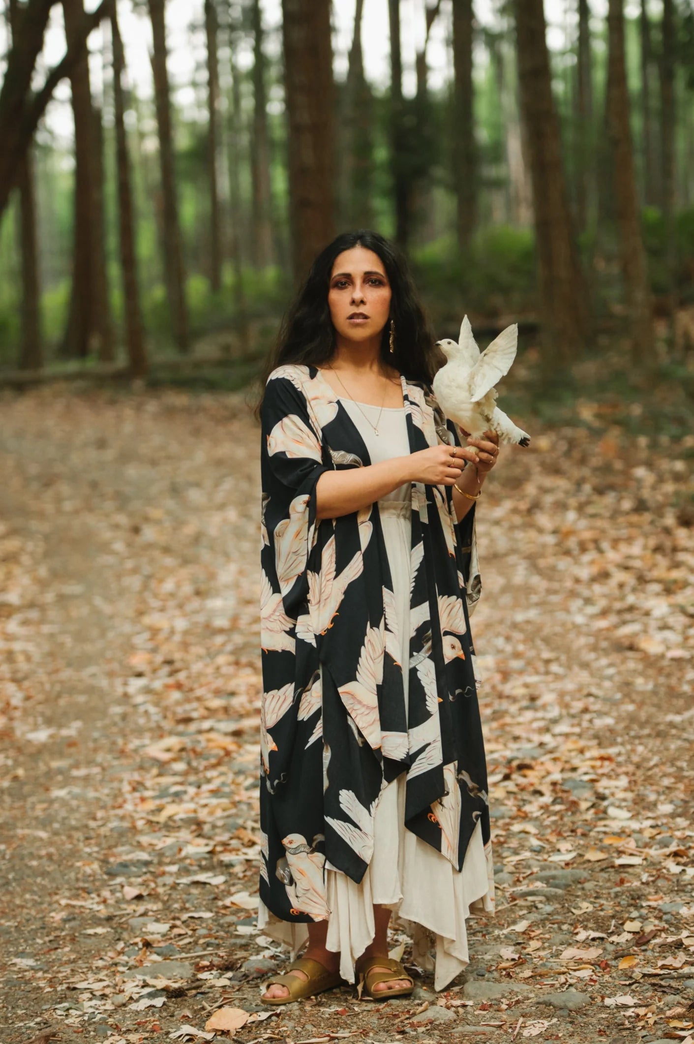 In Stardust We Trust (Midnight Dove) Goddess Duster by Market of Stars