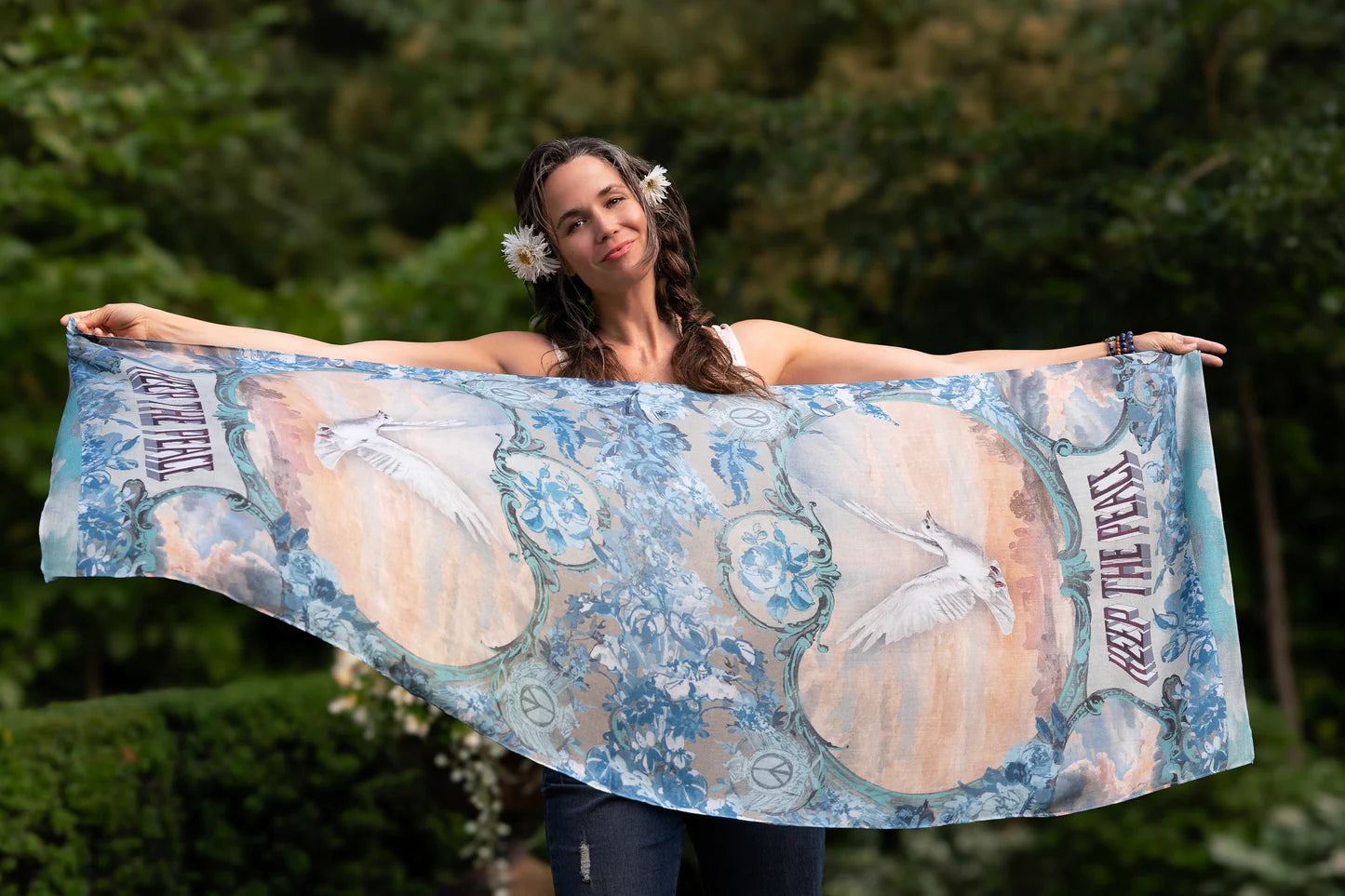 Peace Out Scarf by Market of Stars