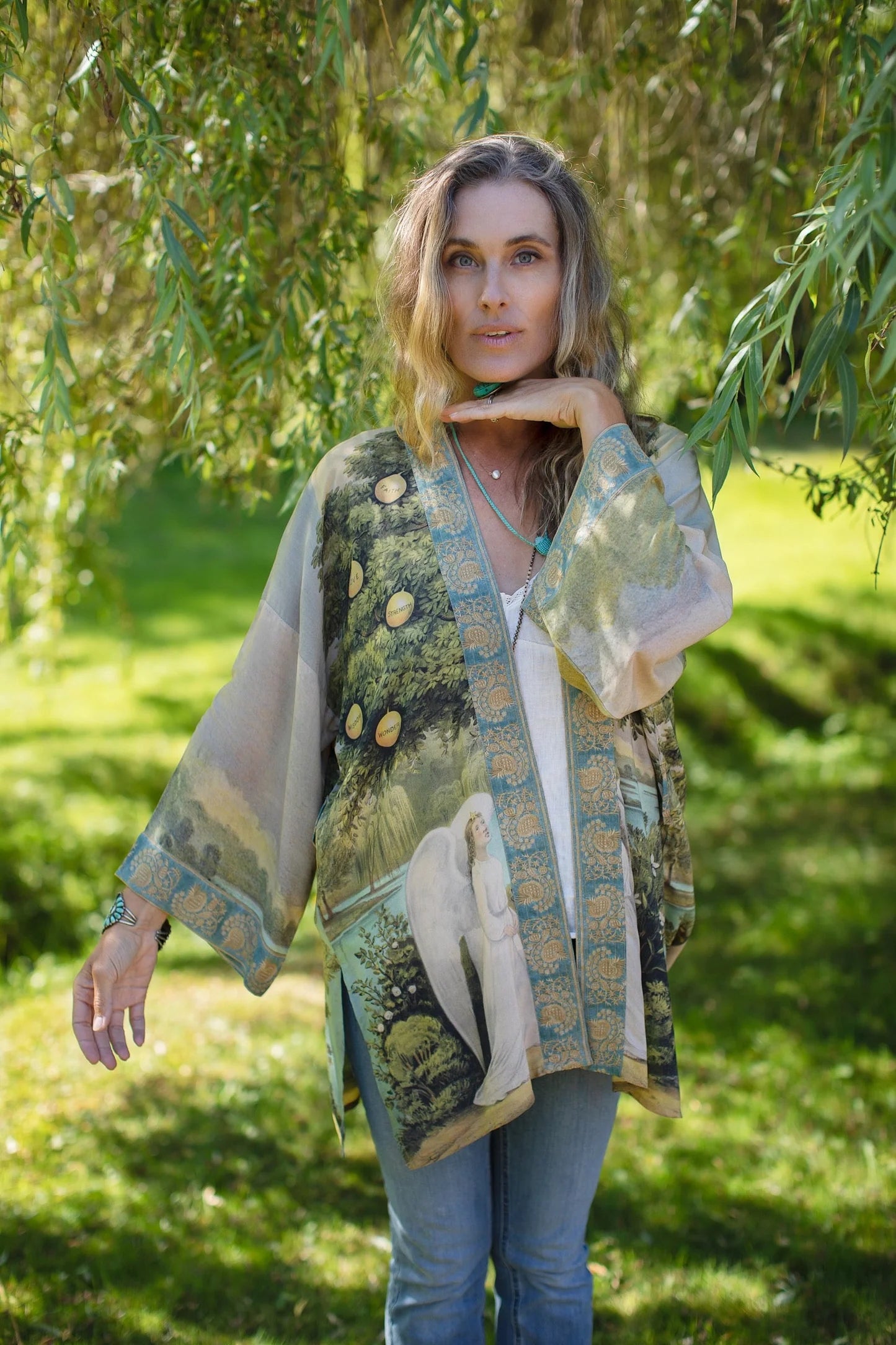 Tree of Life Matinée Duster (Mid Length) by Market of Stars