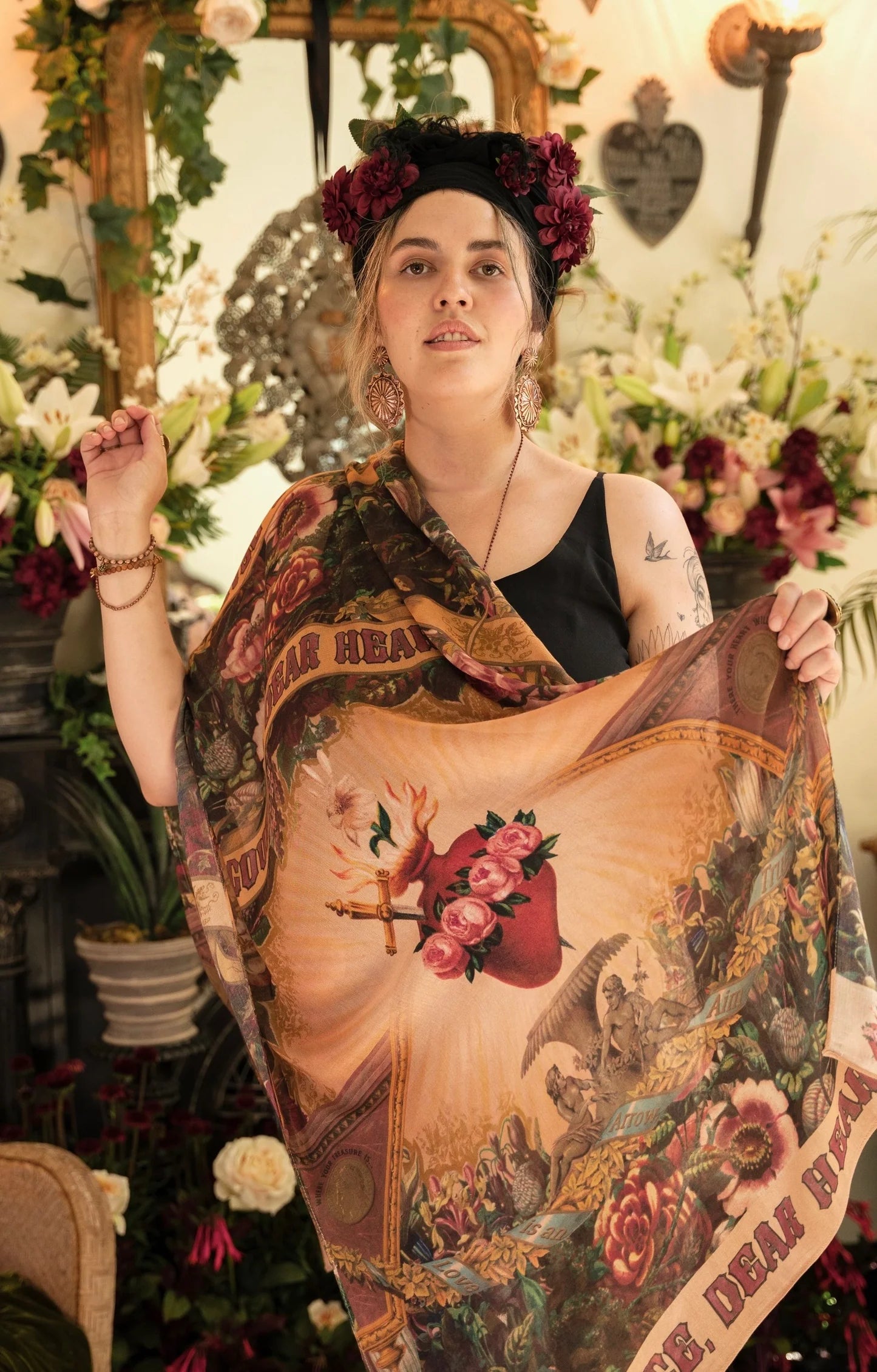 Courage Dear Heart Scarf by Market of Stars