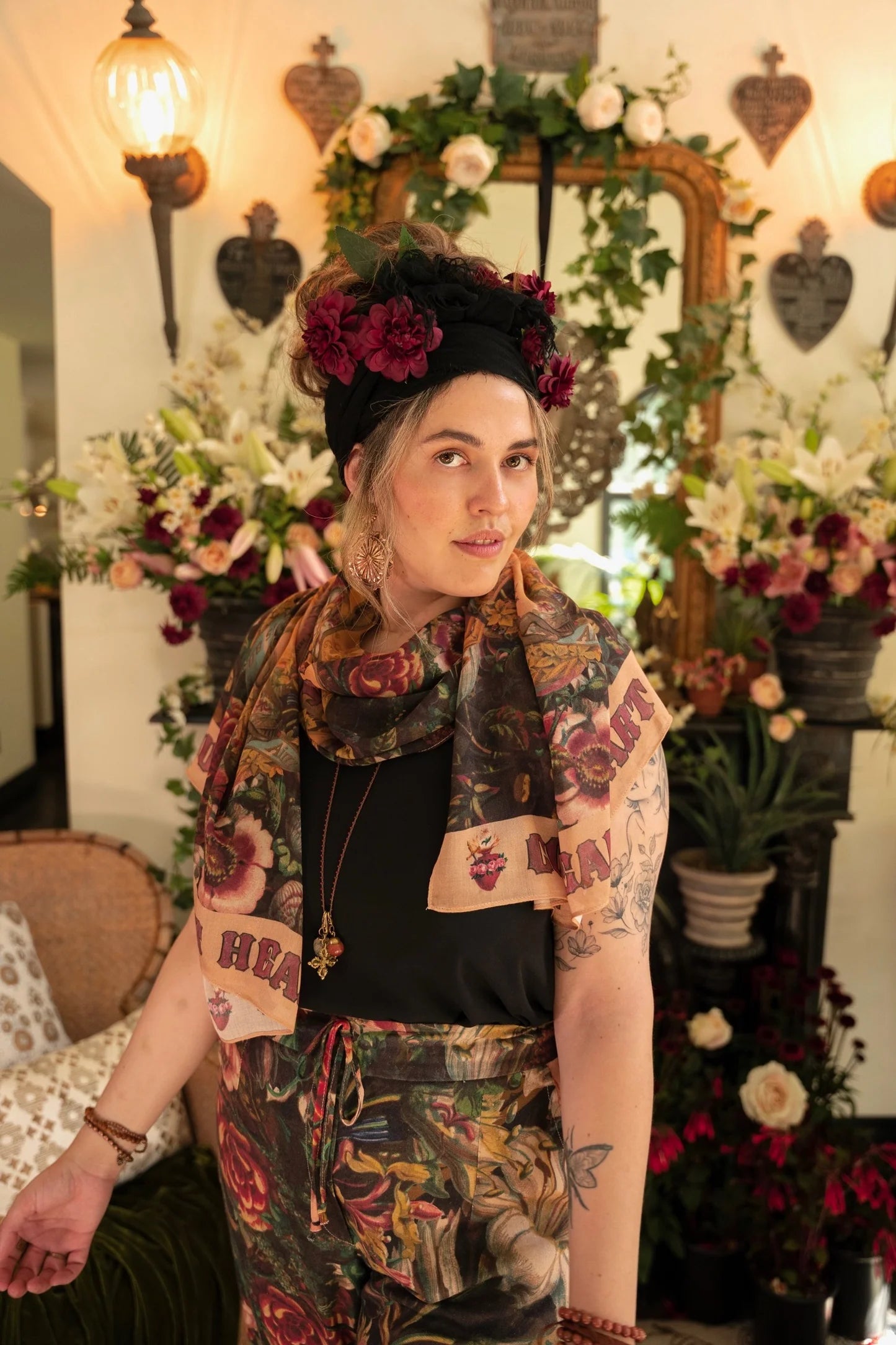 Courage Dear Heart Scarf by Market of Stars