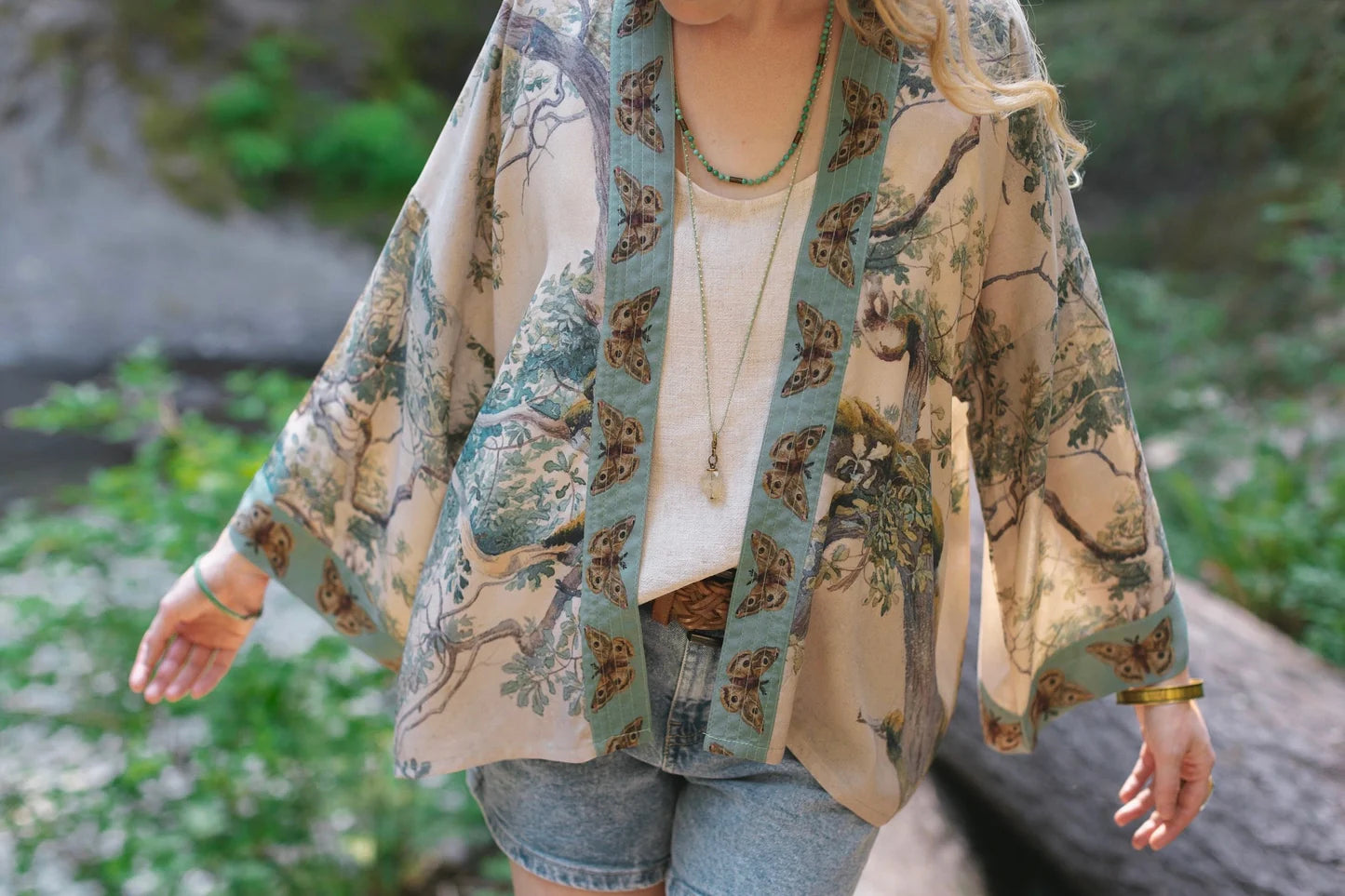Earth and Sky Pixie Duster ( Cropped Length)