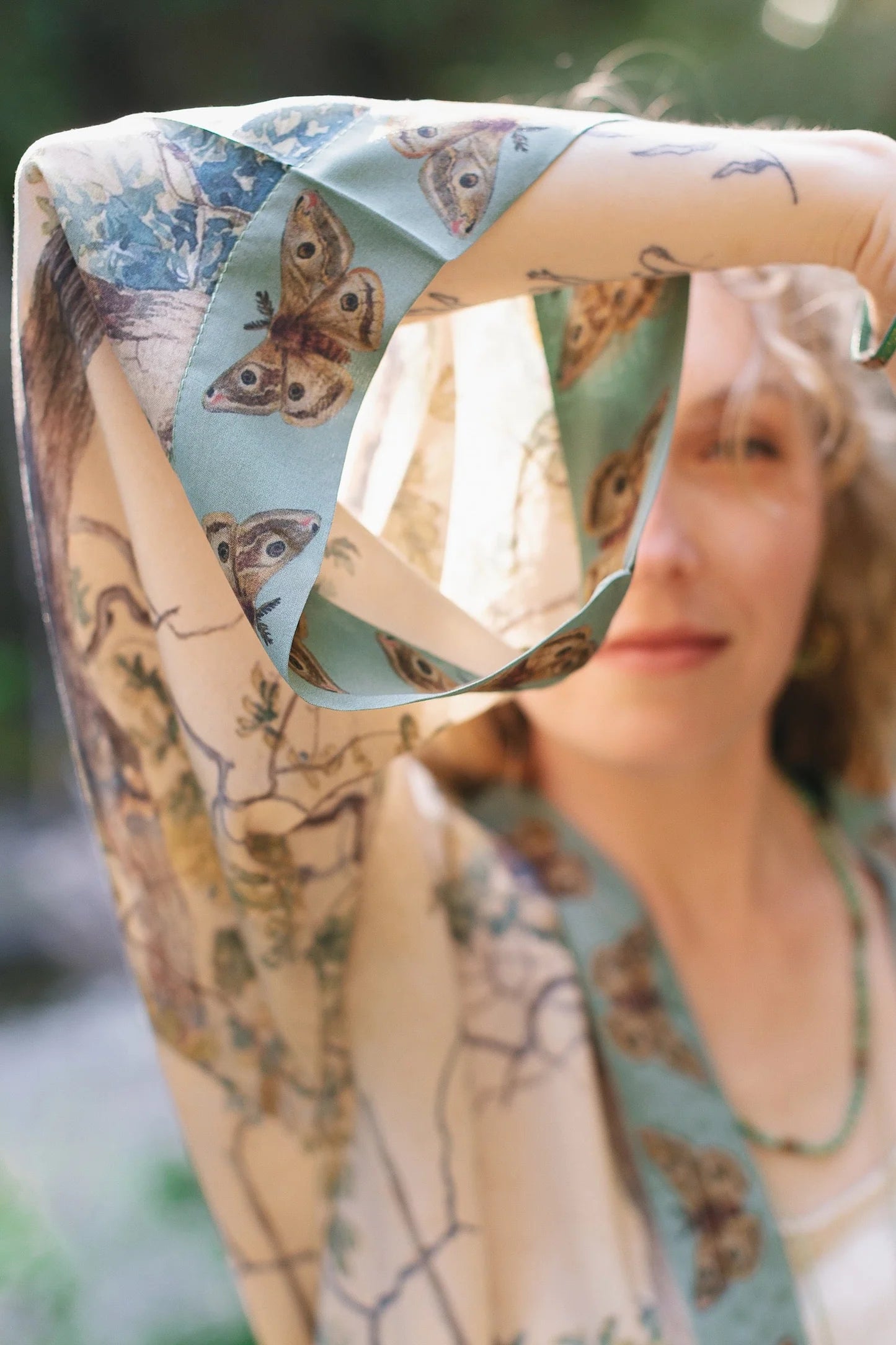 Earth and Sky Pixie Duster ( Cropped Length)