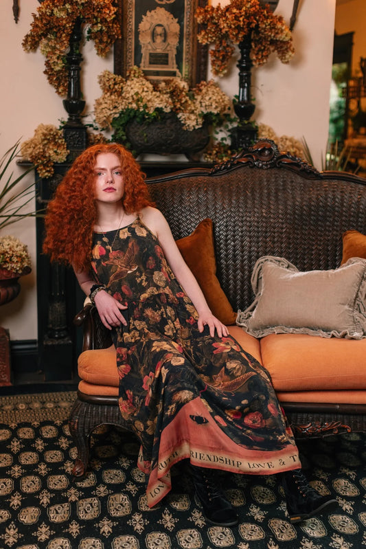 Heart of Gold Bohéme Slip Dress by Market of Stars