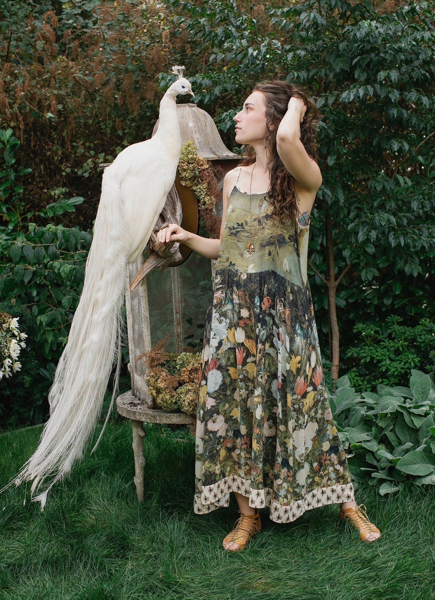 I Dream in Flowers Bohéme Slip Dress by Market of Stars