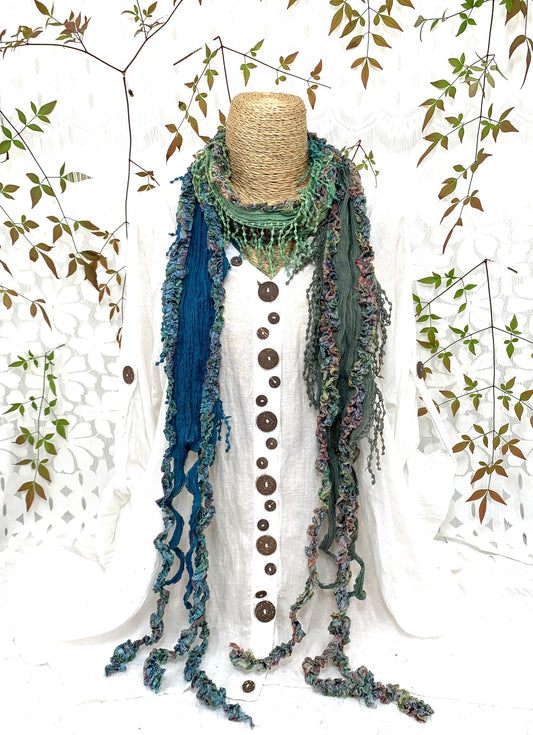 Trailing Wildflower Scarf