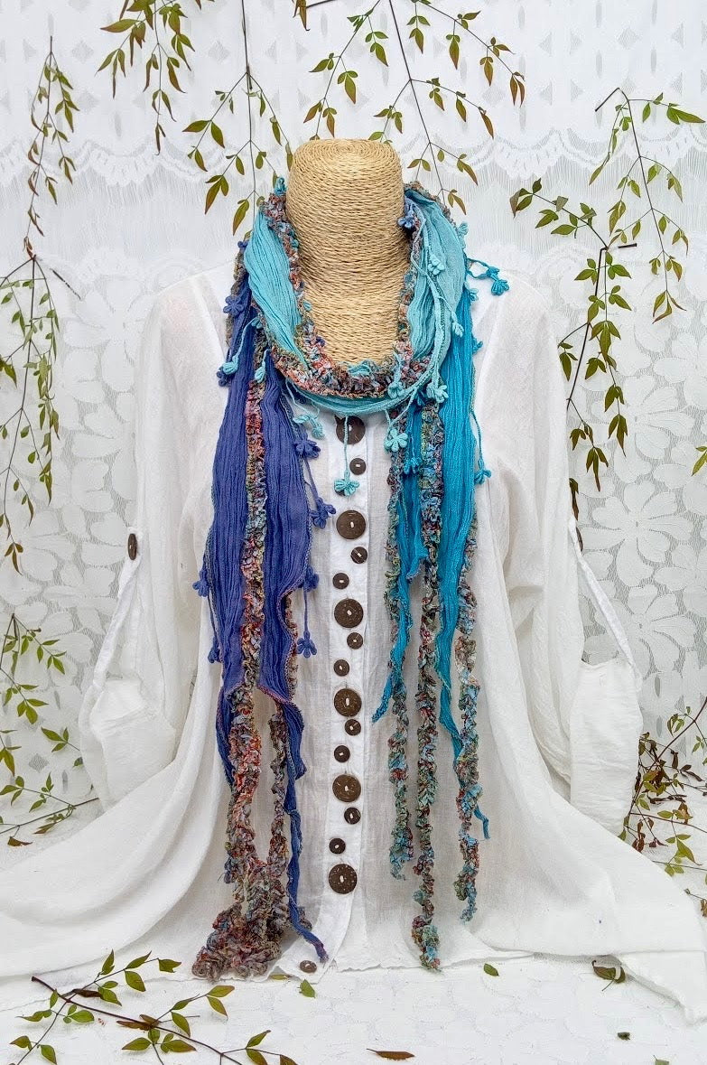 Trailing Wildflower Scarf