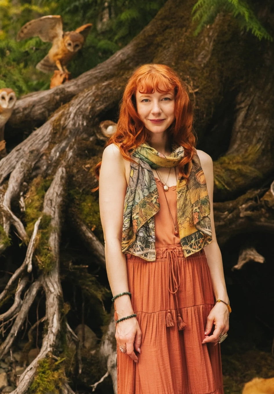 Woodland Wisdom Scarf by Market of Stars