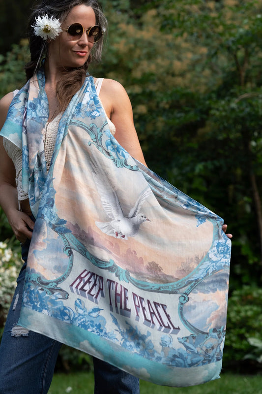 Peace Out Scarf by Market of Stars