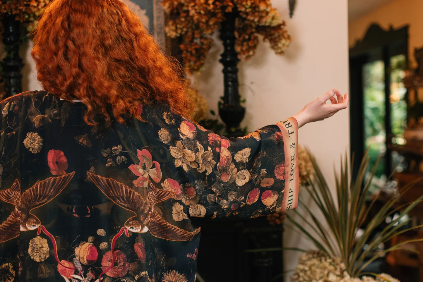 Heart of Gold Gold Opera Duster ( Full Length) by Market of Stars