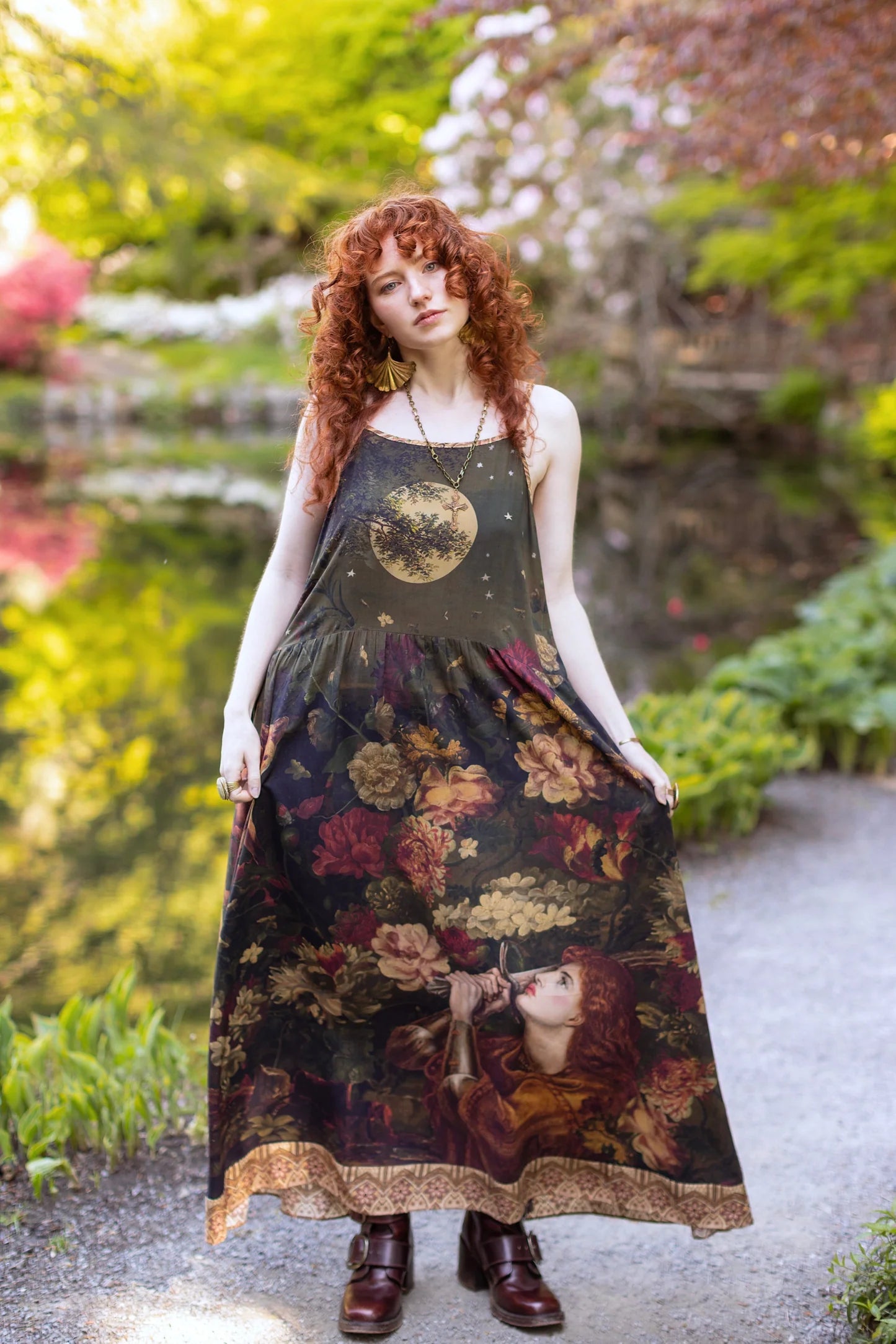 The Messenger Bohéme Slip Dress by Market of Stars