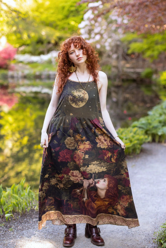 The Messenger Bohéme Slip Dress by Market of Stars