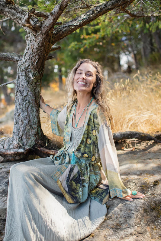 Tree of Life Matinée Duster (Mid Length) by Market of Stars